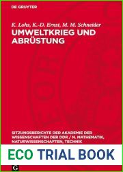 Umweltkrieg und Abrustung: Probleme und Perspektiven (Sitzungsberichte der Akademie der Wissenschaften der DDR N. Mathematik, Naturwissenschaften, Technik, 197613) (German Edition)