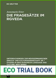 Die Fragesatze im Rgveda (Untersuchungen zur indogermanischen Sprach- und Kulturwissenschaft. NF Studies in Indo-European Language and Culture. New Series) (German Edition)