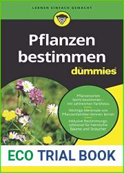 Pflanzen bestimmen fur Dummies (German Edition)