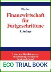 Finanzwirtschaft fur Fortgeschrittene