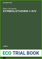 Symbolstudien I-XIV (Libelli) (German Edition)