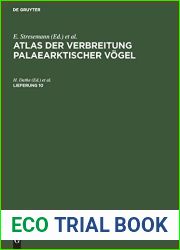 Atlas der Verbreitung palaearktischer Vogel. Lieferung 10 (German Edition)