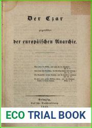 Der Czar gegenuber der europaischen Anarchie