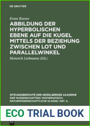 Abbildung der hyperbolischen Ebene auf die Kugel mittels der Beziehung zwischen Lot und Parallelwinkel