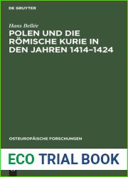 Polen und die romische Kurie in den Jahren 1414-1424 (Osteuropaische Forschungen, H. 2) (German Edition)
