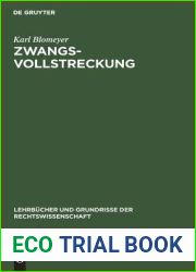Zwangsvollstreckung (Lehrbucher und Grundrisse der Rechtswissenschaft, 15) (German Edition)