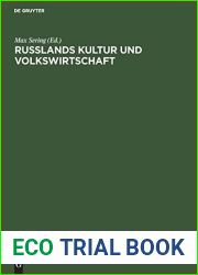 Russlands Kultur und Volkswirtschaft: Aufsatze und Vortrage im Auftrage der Vereinigung fur staatswissenschaftliche Fortbildung zu Berlin (German Edition)