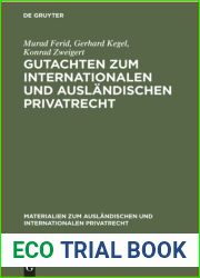 Gutachten zum internationalen und auslandischen Privatrecht 1975 (Materialien zum auslandischen und internationalen Privatrecht) (German Edition)