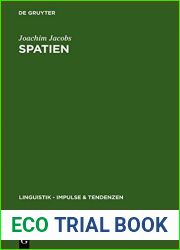 Spatien: Zum System der Getrennt- und Zusammenschreibung im heutigen Deutsch (Linguistik, Impulse and Tendenzen,) by Joachim Jacobs (2005-04-06)