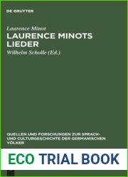 Laurence Minots Lieder: Mit grammatisch-metrischer Einleitung (Quellen und Forschungen zur Sprach- und Culturgeschichte der germanischen Volker, 52) (German Edition)