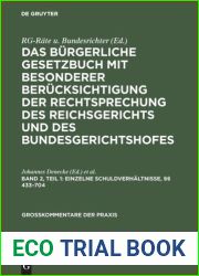 Das Burgerliche Gesetzbuch mit besonderer Berucksichtigung