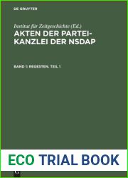 Akten der Partei-Kanzlei der NSDAP