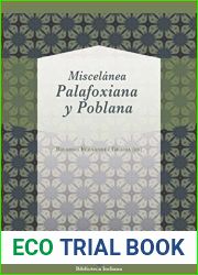 Miscelanea palafoxiana y poblana (Spanish Edition)