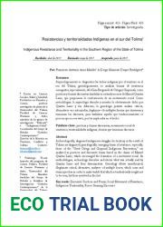 Resistencias y territorialidades indigenas en el sur del Tolima