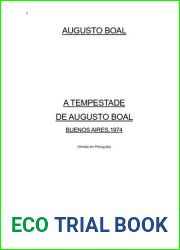 A Tempestade de Augusto Boal (Portuguese Edition)