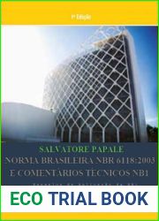 Norma Brasilera NBR 6118: 2003 e ComentÃ¡rios TÃ©cnicos NB1 (Portuguese Edition)
