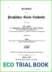 Geschichte der Preussischen Garde-Landwehr