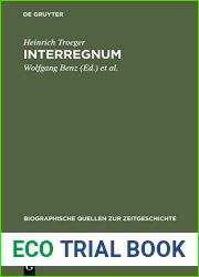 Interregnum: Tagebuch Des Generalsekret?rs Des L?nderrats Der Bizone 1947-1949