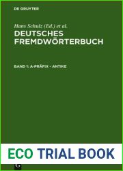 Deutsches Fremdworterbuch: A-Prafix - Antike
