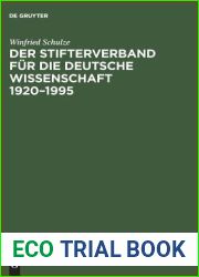 Der Stifterverband fur die deutsche Wissenschaft 1920-1995