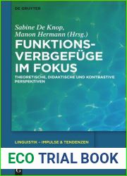 Funktionsverbgefuge im Fokus