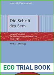 Judische Schriften aus hellenistisch-romischer Zeit - Neue Folge (JSHRZ-NF), Bd. 2: Weisheitliche, magische und legendarische Erzahlungen: Die Schrift des Sem