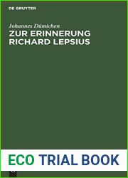 Zur Erinnerung Richard Lepsius (German Edition)