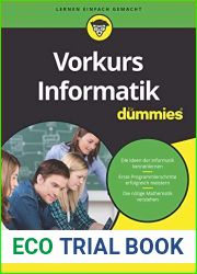 Vorkurs Informatik fur Dummies (German Edition)