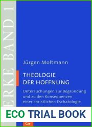 Jurgen Moltmann Werke - Sonderausgabe
