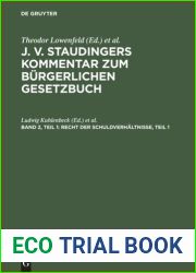 J. v. Staudingers Kommentar zum Burgerlichen Gesetzbuch