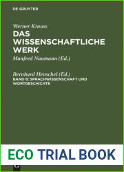 Das wissenschaftliche Werk
