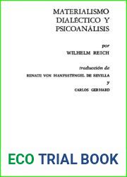 Materialismo dialectico y psicoanalisis