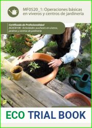 Operaciones basicas en viveros y centros de jardineria. AGAO0108 (Spanish Edition)