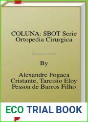 COLUNA: SBOT Serie Ortopedia Cirurgica