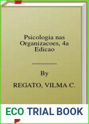 Psicologia nas Organizacoes, 4a Edicao