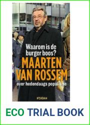 Waarom Is De Burger Boos (Dutch Edition)