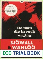 De man die in rook opging