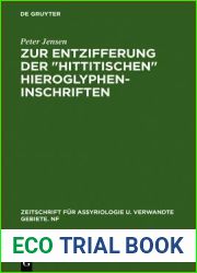 Zur Entzifferung der and quot;hittitischen and quot; Hieroglypheninschriften (Zeitschrift fur Assyriologie u. verwandte Gebiete. NF, 1 (35)) (German Edition)