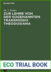 Zur Lehre von der sogenannten Transmissio Theodosiana (German Edition)