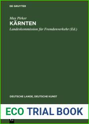 Karnten (Deutsche Lande, Deutsche Kunst) (German Edition)