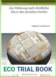Zur Datierung Nach Christlicher Ara in Den Syrischen Kirchen (Analecta Gorgiana) (German Edition)