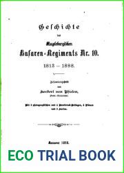 Geschichte des Magdeburgischen Husaren-Regiments Nr. 10. 1813-1888