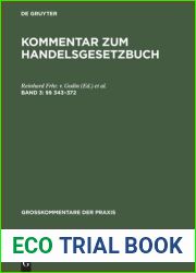 Kommentar zum Handelsgesetzbuch