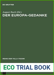 Der Europa-Gedanke (Reihe der Villa Vigoni, 7) (German Edition)