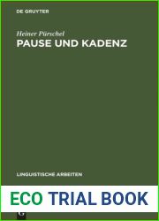 Pause und Kadenz