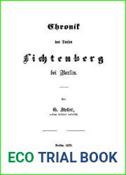 Chronik des Dorfes Lichtenberg bei Berlin