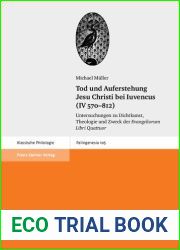 Tod und Auferstehung Jesu Christi bei Iuvencus
