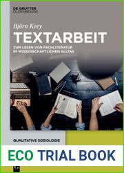 Textarbeit: Die Praxis des wissenschaftlichen Lesens (Qualitative Soziologie, 24) (German Edition)