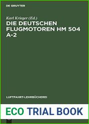 Die deutschen Flugmotoren HM 504 A-2 (Luftfahrt-Lehrbucherei, 23) (German Edition)