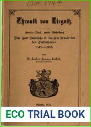 Chronik von Liegnitz Vom Tode Friedrichs II. bis zum Aussterben des Piastenhauses 1547 - 1675